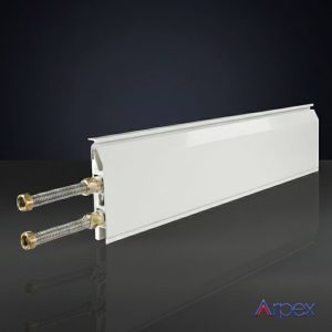 رادیاتور قرنیزی رزوه‌ ای سفید آرپکس