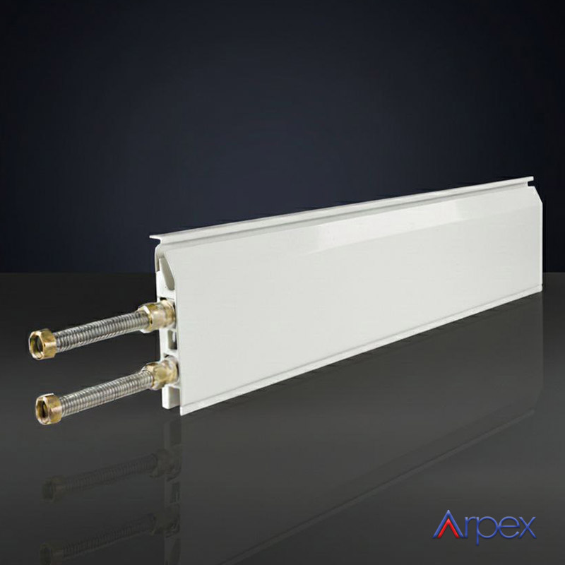 رادیاتور قرنیزی رزوه‌ ای سفید آرپکس